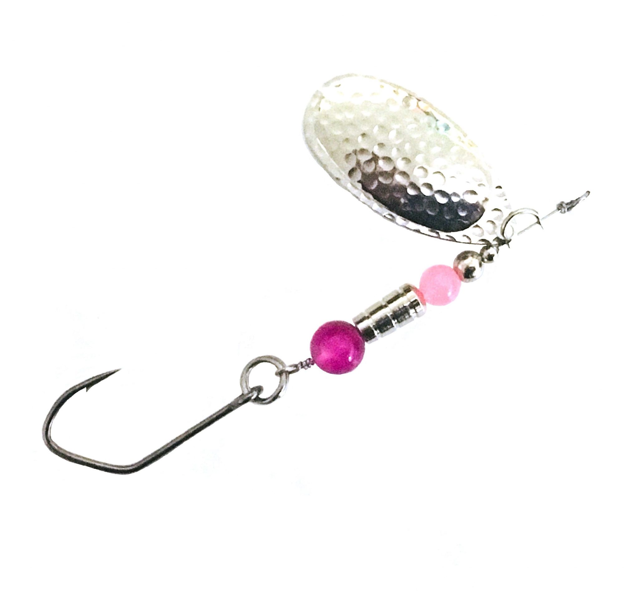 5 Hammered “Gummy” Casting Spinner for Salmon, Trout, and Steelhead